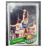 1979 Topps Alex English RC basketball card