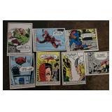1966 Marvel Super Heroes MCG Cards Lot of 7