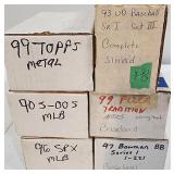 Six Unsearched 90s MLB Sleeves & Sets