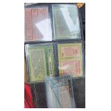 Lot Of 4 VTG MLB Star Cards Ozzie Smith & More
