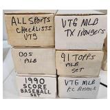 6 Unsearched Sleeves 90s-00s MLB Cards