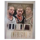 2012 Panini Intrigue Nets Triple Patch 1/10