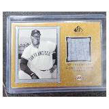 *2001 SP Legendary Cuts Game Used Willie McCovey