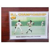 1977 Topps Pete Rose WS Card #277