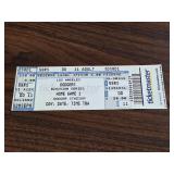 Unused LA Dodgers Playoffs Home Game 1 Ticket