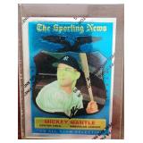 1996 Topps Mickey Mantle Refractor RP Card