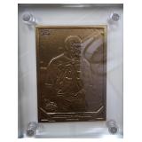 Highland Mint Jerome Bettis 23K Gold Card Set
