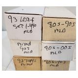 Six Unsearched Sleeves 80s-90s MLB Cards
