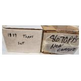 Two MLB Sets 86 Topps Near Complete 89 Topps Compl