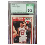 1989-90 Fleer Scottie Pippen CSG 6.5 HOF Card
