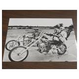 Photo Signed by Dennis Hopper & Peter Fonda No COA