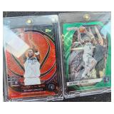 2 Anthony Edwards Topps & Prizm Green Cards