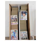 Unsearched Two Sleeve Box Early 80s MLB Cards