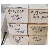 Six Unsearched Sleeve 80s-90s MLB Cards
