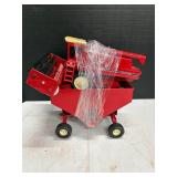 International Harvester Axial-Flow Combine & bin