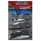 Lot Of 4 Pocket Knives