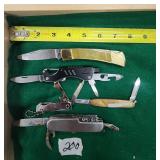 Lot of 5 VTG Pocket Knives