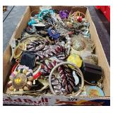 Unsearched Box Full 5lbs + Of Costume Jewelry