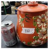VTG Ransburg Hand Painted Cookie Jar
