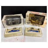 Lot of 4 NIB die-cast cars
