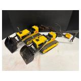 2 Tonka T-6 Tracked Front-End Loader and Backhoe