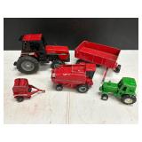 Mixed lot farm equipment toys
