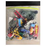 Mixed lot gallon baggie die cast vehicles