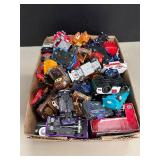 Small flat full of die cast cars