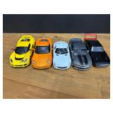 Lot of 5 classic diecast model cars