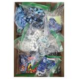 Unsearched Box Full of Costume Jewelry