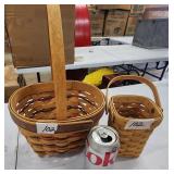 Two VTG Longaberger Baskets