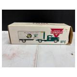 NIB. ERTL 1948 Conoco Tractor Trailer Coin Bank