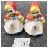 Set Of VTG Little Red Riding Hood S&P Shakers