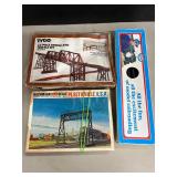 Lot of 4 vintage toy trains in box