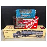 Lot of 3 NIB toy trucks & car