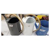 3 VTG Metal Flower Watering Cans