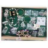 Unsearched Box Full of Costume Jewelry