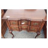 VTG Cherry Queen Anne Low Boy Chest