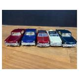 Lot of 5 classic diecast model cars