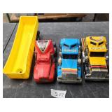 Lot Of 3 Buddy L VTG Semis & Trailer