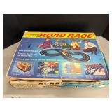 Eldon deluxe road race slot car set