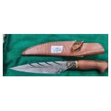 Long Blade Knife With Case
