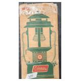 VTG Coleman Lantern In Org Box