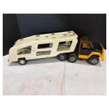 Tonka semi truck and car hauler
