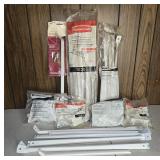 Rubbermaid and ClosetMaid Support Hardware Lot