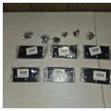 Black Cabinet Hinges with Screws