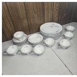 Towne Fine China Bavaria Set, Castillon Pattern