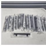 20 Black Metal Drawer Pulls