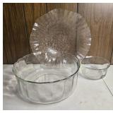 Clear Glass Serving Bowls