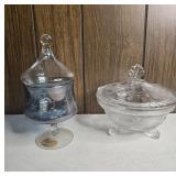 Paden City and Indiana Glass Candy Dishes